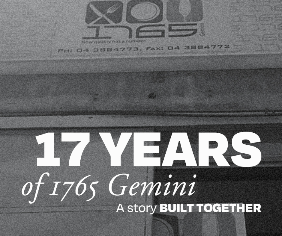17 Years of 1765 Gemini: A Journey of Passion, Partnership & Hospitality Excellence